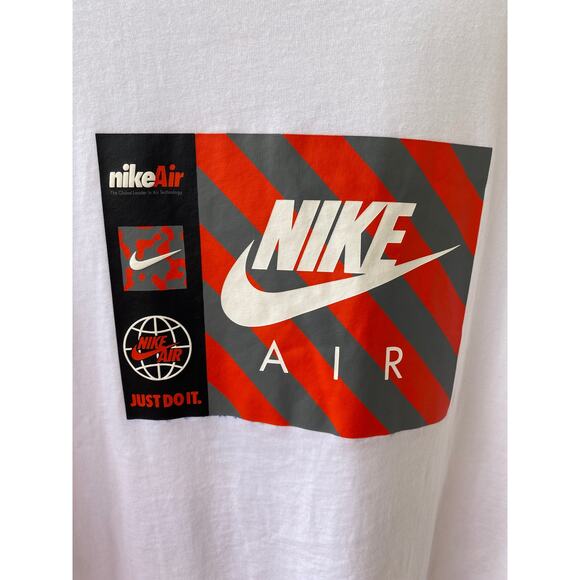 Nike Swoosh by Air Just Do It Size XXL White Tshirt - Picture 3 of 5